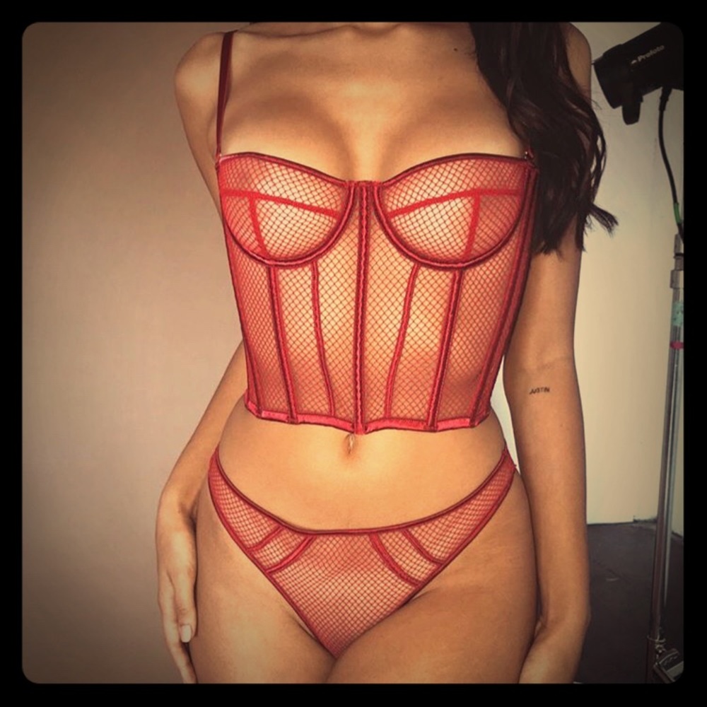Meshki corset set